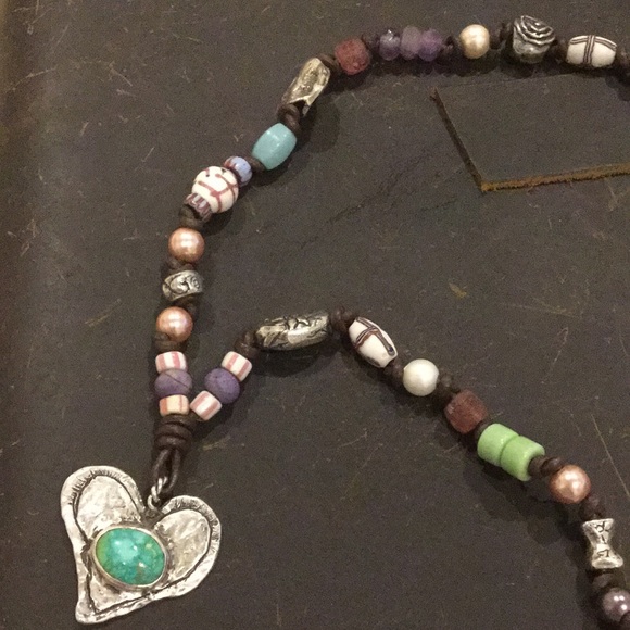 Island Cowgirl Brave Heart Necklace - Picture 3 of 8